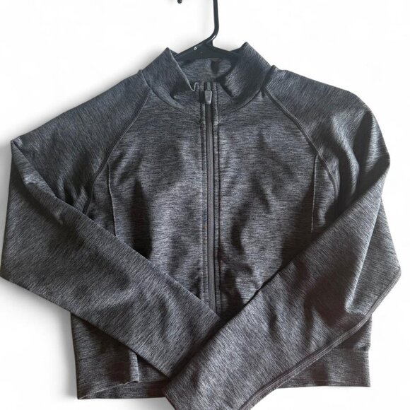 Alphalete Tops - Alphalete Full  Zip-up Cropped Sweatshirt